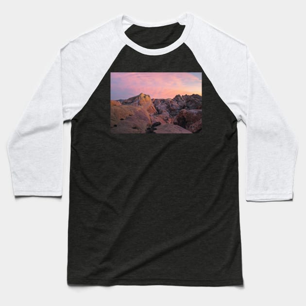 Valley of fire Las Vegas Baseball T-Shirt by igjustin